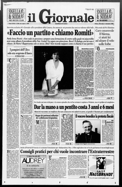 Il giornale : quotidiano del mattino